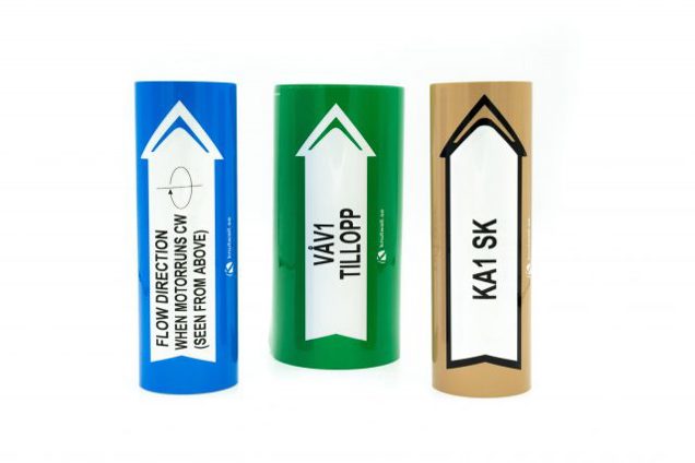 Rørmerking standard – bestill merking av rørledninger