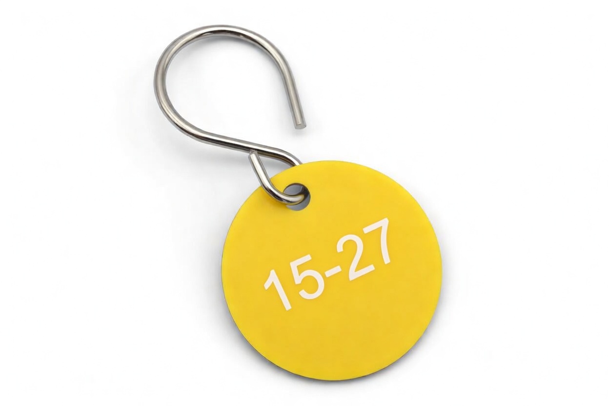 Ventilbrickor för tydlig märkning av ventiler i VVS-installationer