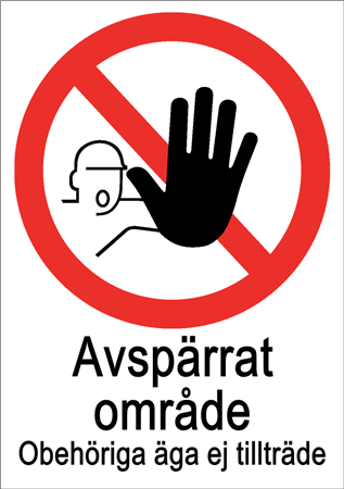 Avspärrat område obehöriga äga ej tillträde.png