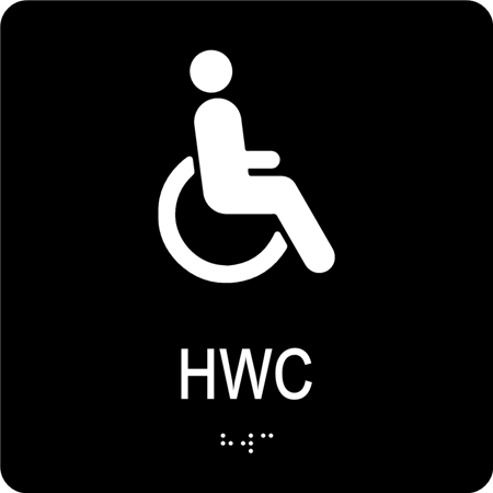 HWC - informationsskylt