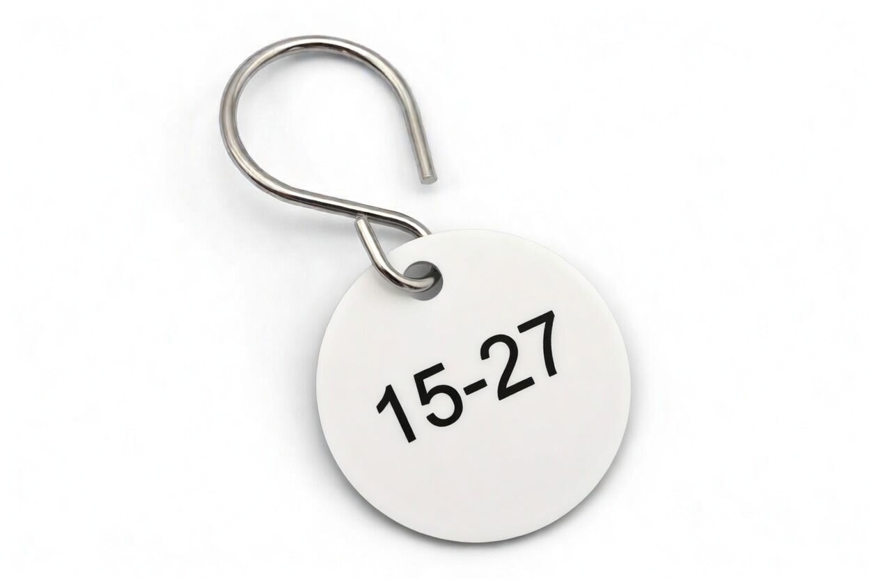 Ventilbrickor för tydlig märkning av ventiler i VVS-installationer