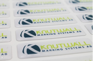 Dome Stickers with epoxy