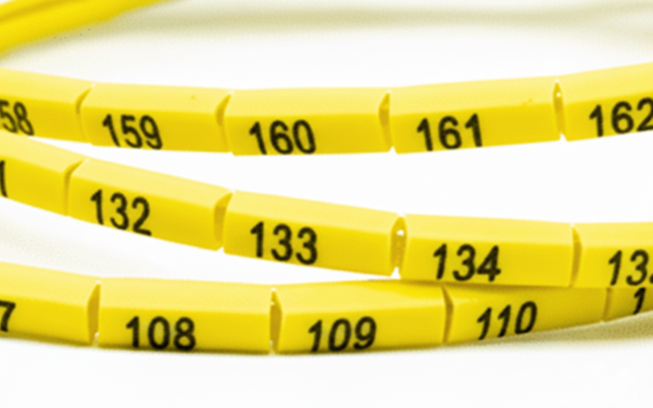 Ledningsmerking (ledermerking) av kabler og komponenter i henhold til industriell standard